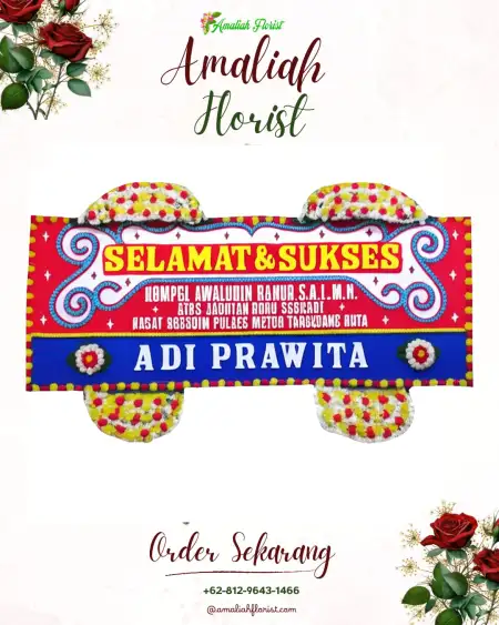 Papan Bunga Ucapan Selamat kedungkandang malang