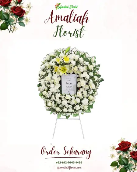 Krans Bunga Duka kedungkandang malang