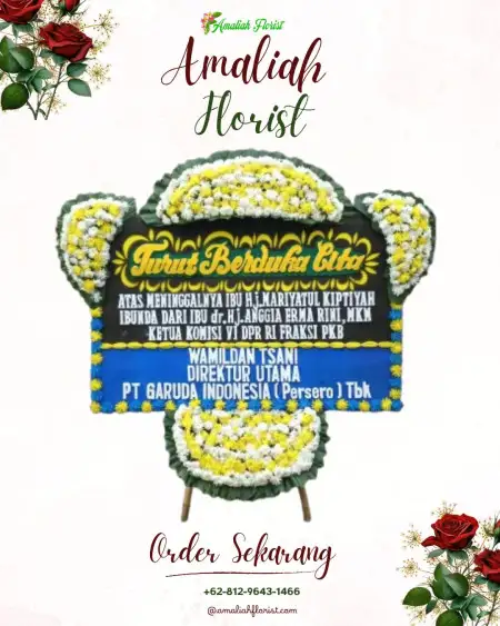 Papan Bunga Duka kedungkandang malang